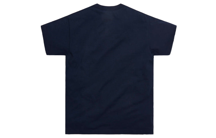 Men's KITH Pot of Gold Tee Printing Alphabet Short Sleeve Blue KH3762-102