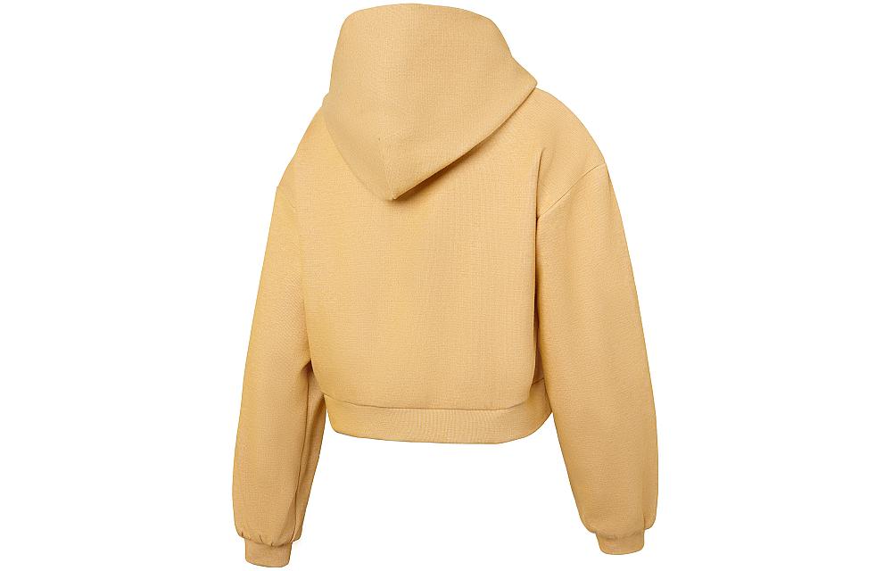 (WMNS) New Balance Casual Cotton Hoodie Asia Sizing 'Light Yellow' WT01451-VG2