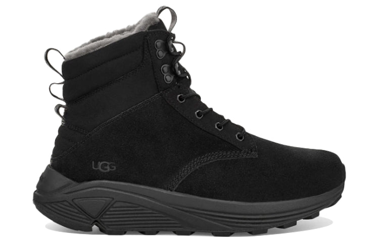 UGG Miwo Utility waterproof Suede High Top Sports Outdoor Black 1114570-BTNL