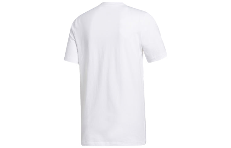 adidas Shanghai Tee Cartoon Printing Basketball Sports Short Sleeve White GL4426