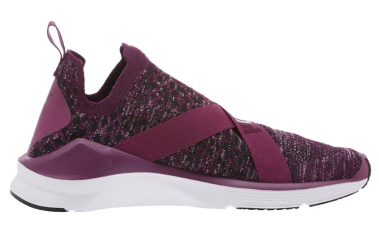 (WMNS) PUMA Fierce Evoknit Sport Shoes Wine-Red 189456-05