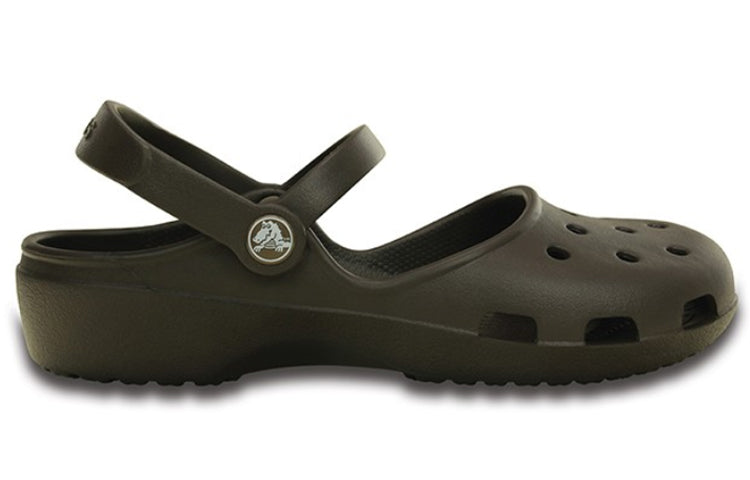 (WMNS) Crocs Classic Clog Beach Coffee Sandals 202494-206