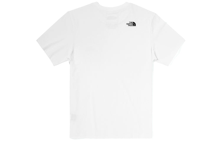 THE NORTH FACE Outdoor Breathable Short Sleeve Couple Style White 4NEV-FN4