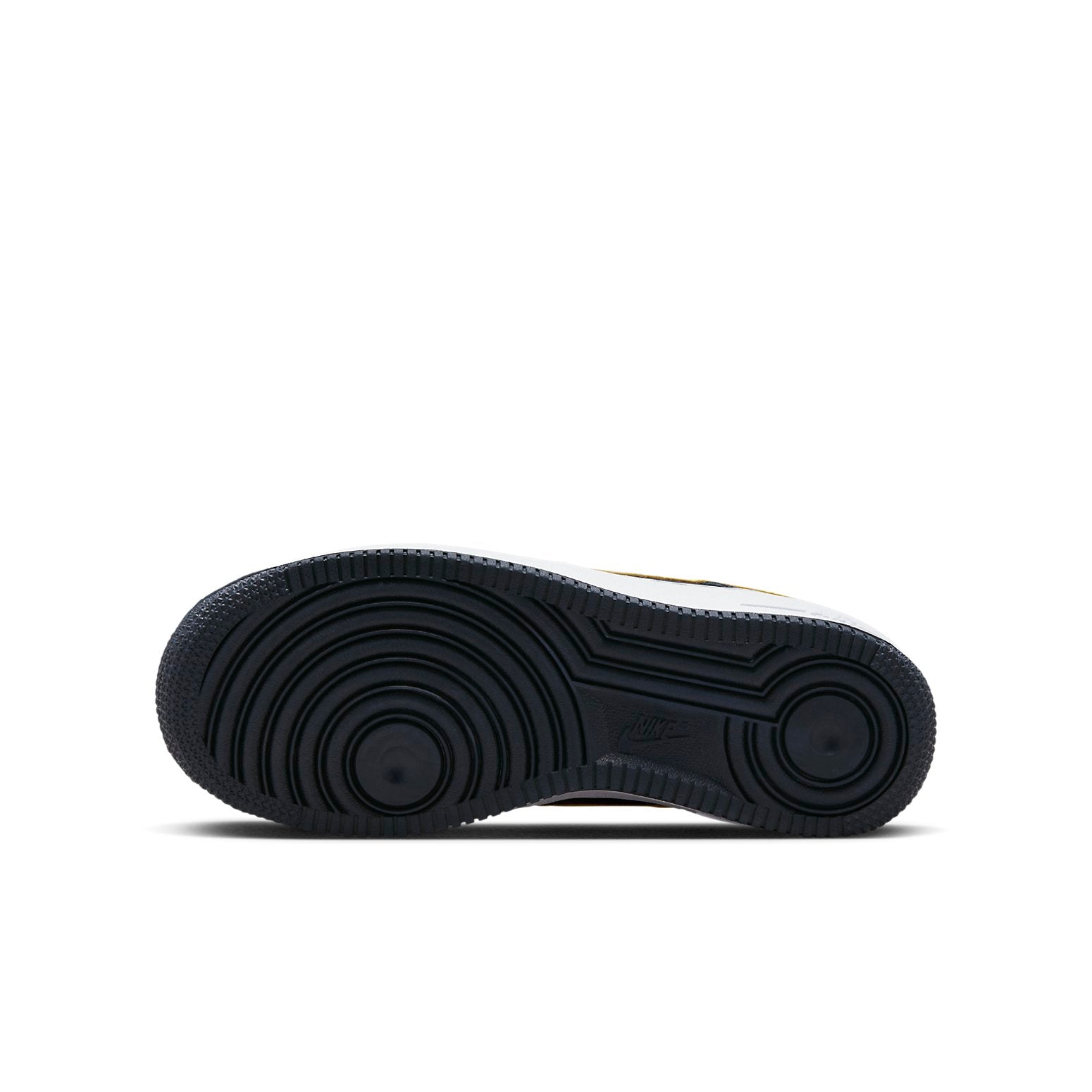 (GS) Nike Air Force 1 Low 'Black Yellow' DV7762-400