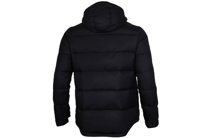 Converse Short Hooded Sports Down Warm Jacket Asia Sizing 'Black' 10004603-A02