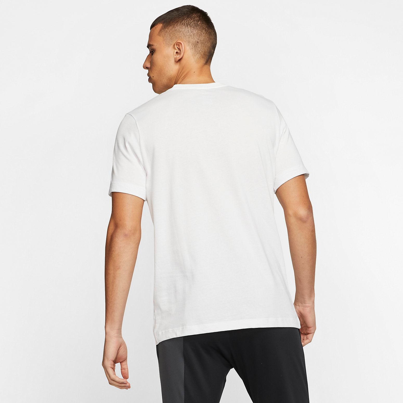 Nike F.C. Dry-Fit Short Sleeve Printed T-shirt 'White Black' CD0168-100