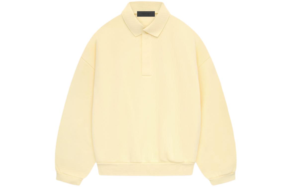 Fear of God Essentials SS24 Long-Sleeve Polo 'Garden Yellow' 192SP244391F