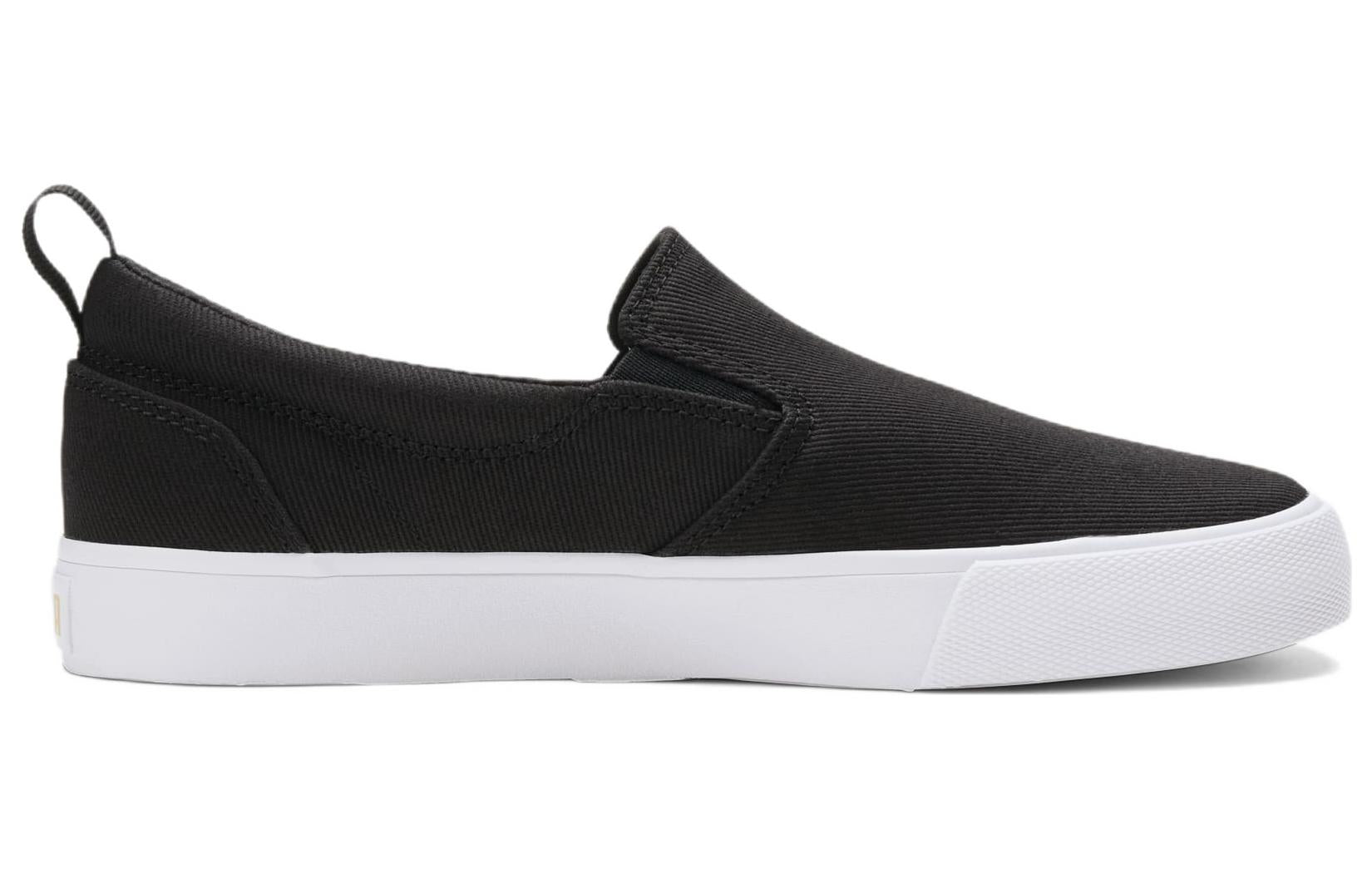 (WMNS) PUMA Bari Slip-On 'Black Team Gold' 384629-02