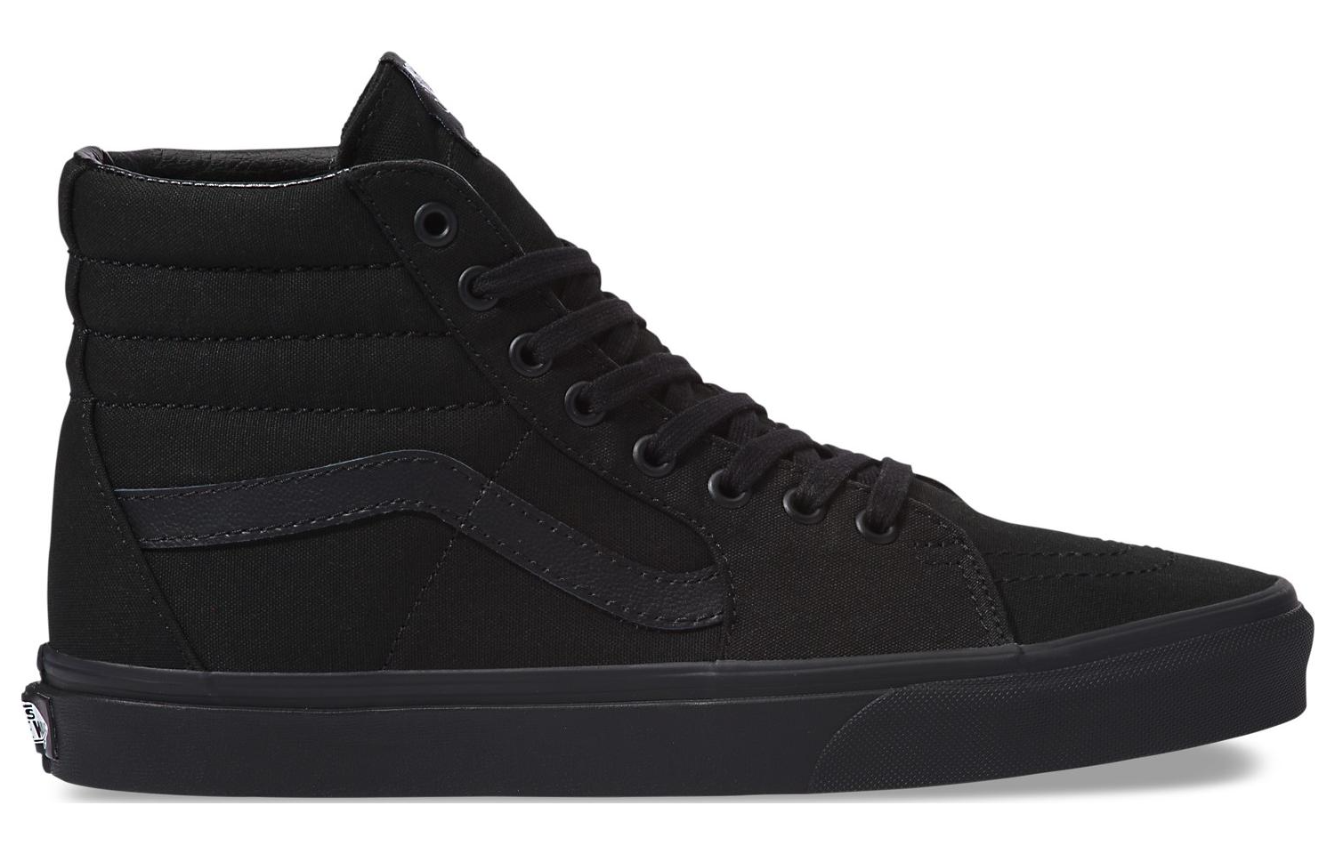 Vans Sk8-Hi Wide Canvas 'Black' VN0009RDBKA