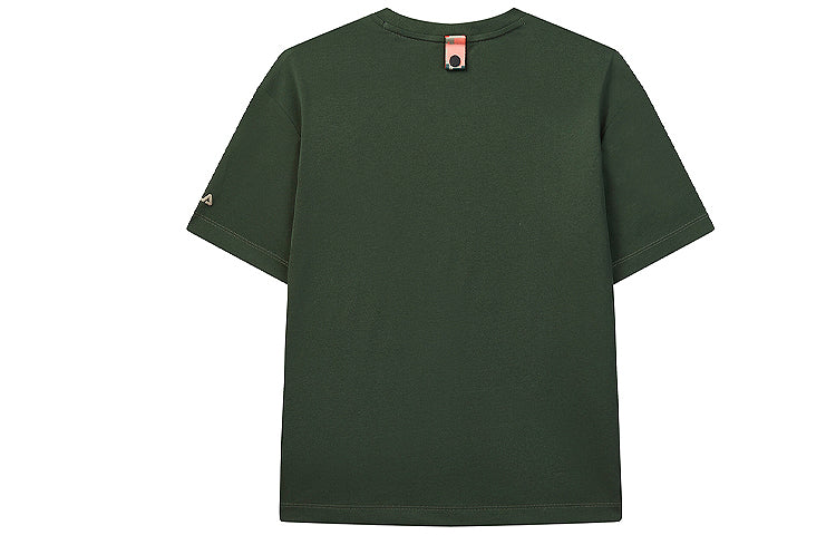 (WMNS) FILA x 3.1 Phillip Lim Crossover Cozy Short Sleeve Green T-Shirt F11W036106F-DG