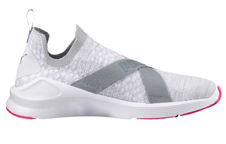 (WMNS) PUMA Fierce Evoknit Sneakers Grey 189456-03