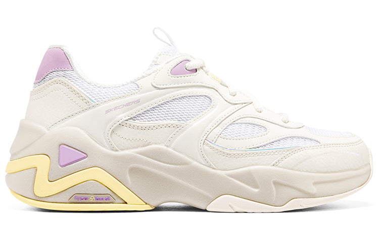 (WMNS) Skechers D'LITES Hyper Burst 'White' 149983-NTPH