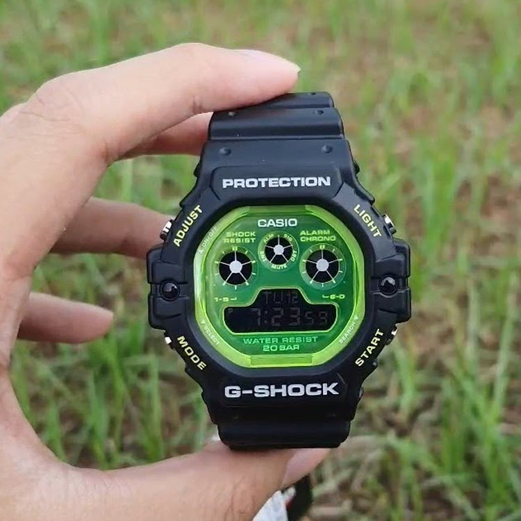 CASIO G-Shock Digital 'Black Green' DW-5900TS-1JF
