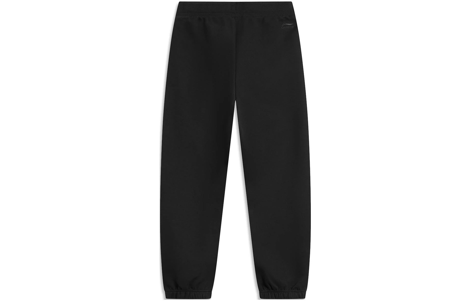 (WMNS) Li-Ning Chinese Culture Graphic Joggers Pants 'Black' AKLT906-4
