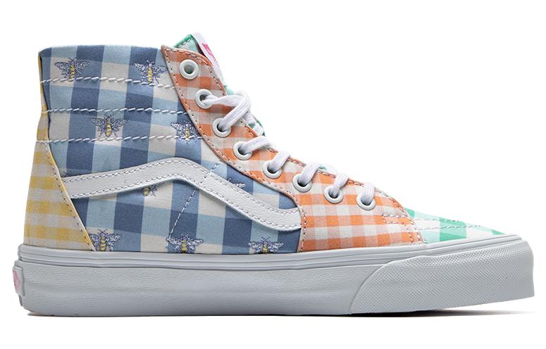 (WMNS) Vans SK8 HI Tapered 'Multicolor Checkered' VN0A4U16ASX