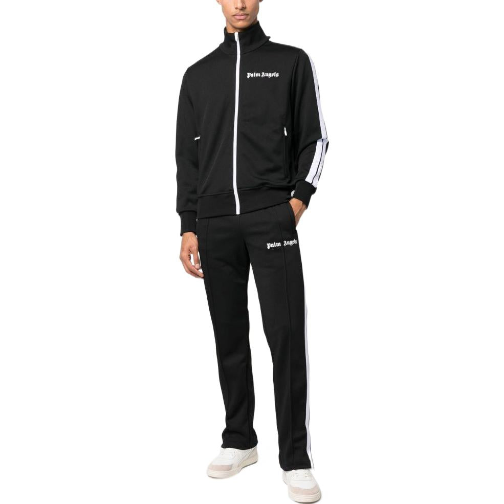 Palm Angels FW22 Classic Track Pant 'Black White' PMCJ001C99FAB0041001