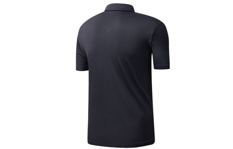 FILA Athletics Embroidered Logo Knit Casual Short Sleeve Polo Shirt Blue A11M023152F-NV