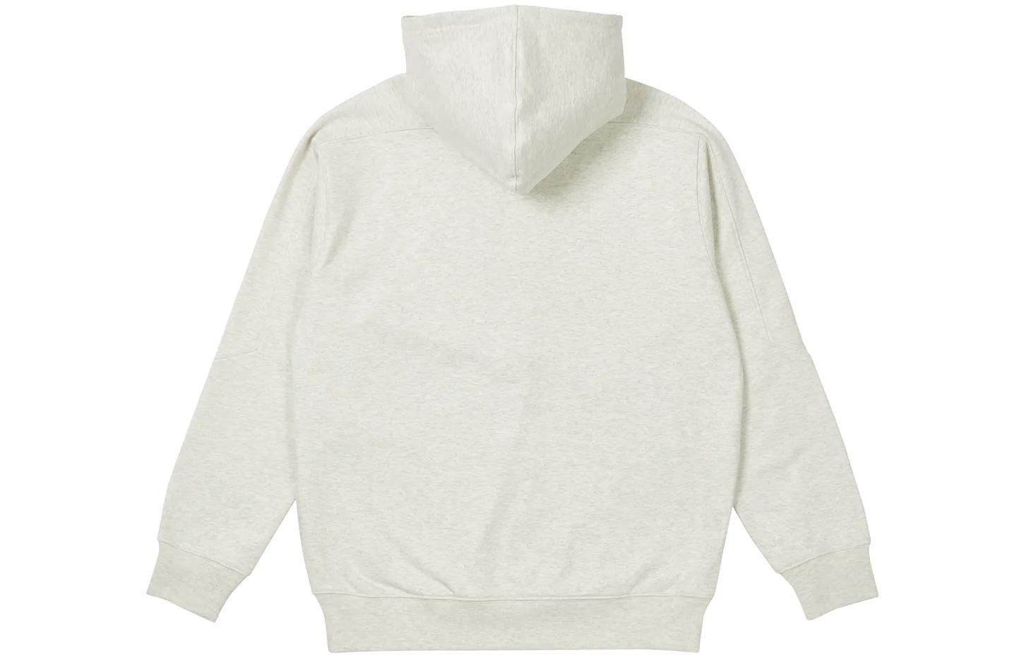Palace SS22 Slant 1/4 Zip Hoodie 'Grey' P22CS032