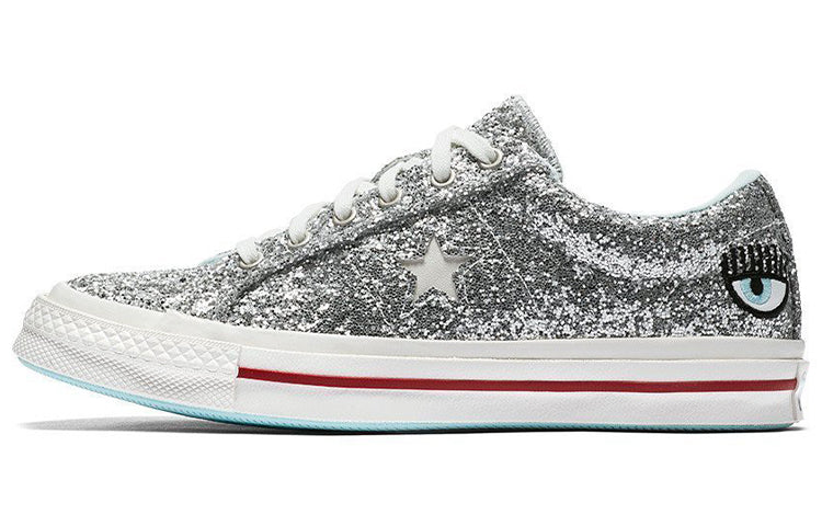 (WMNS) Converse Chiara Ferragni x One Star Ox 'Silver Glacier Blue' 562025C