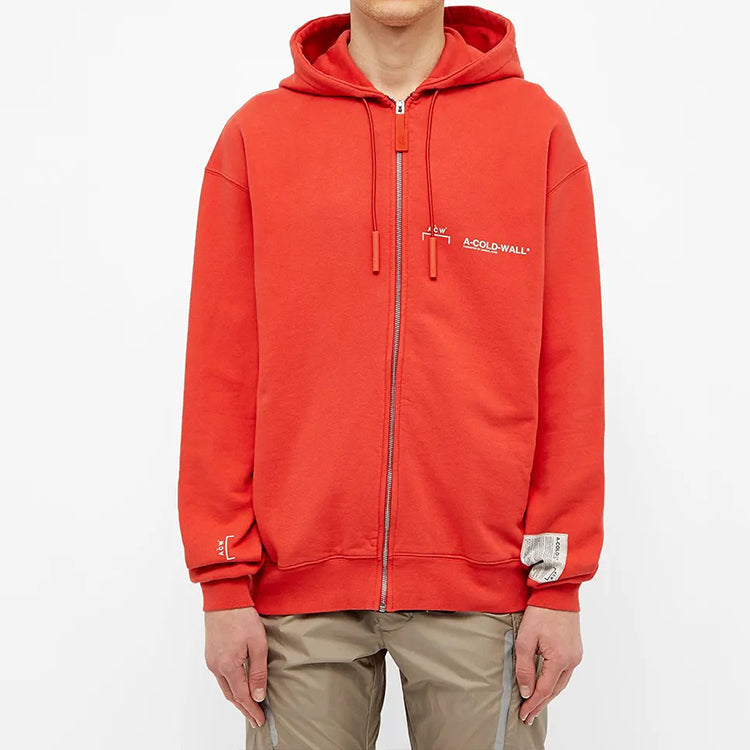 A-COLD-WALL* Logo Zipper Unisex Red ACWMW002WHL-RD
