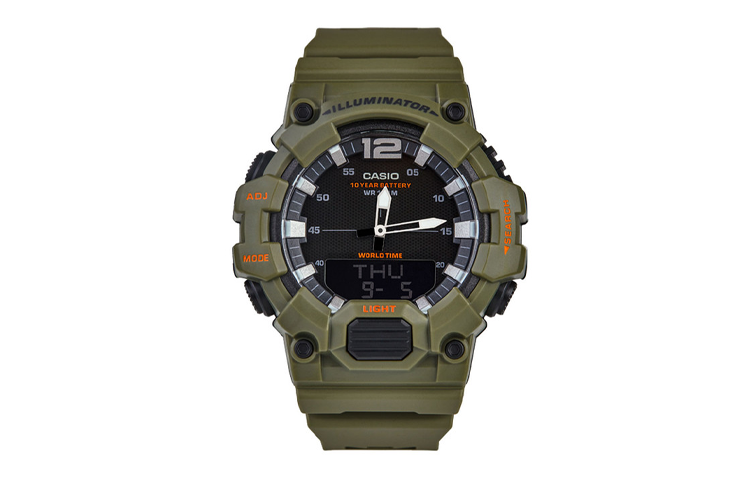 CASIO G-Shock Analog-Digital 'Green' HDC-700-3A2