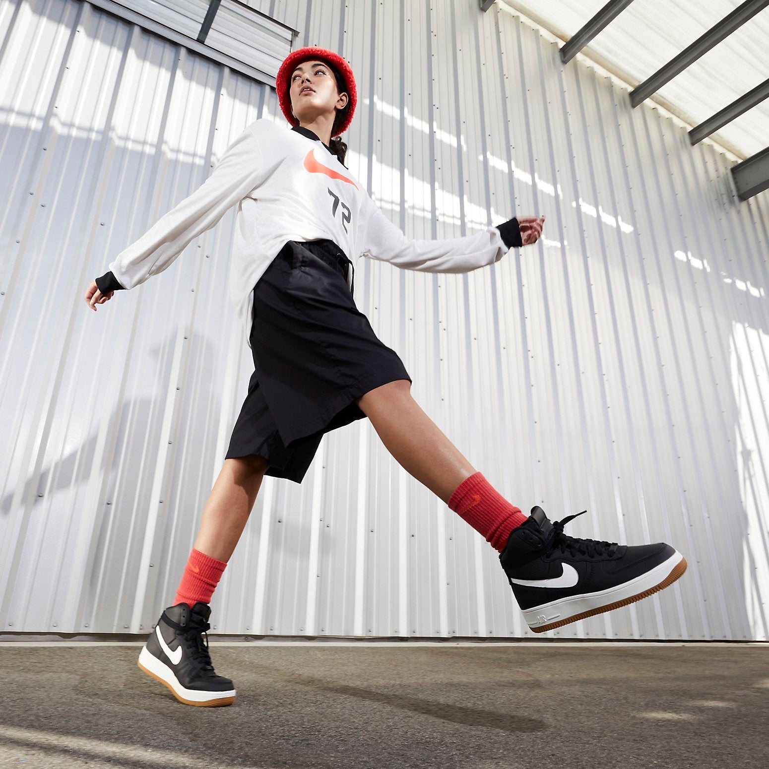 (WMNS) Nike Air Force 1 Sculpt 'Black Gum' DQ5007-001