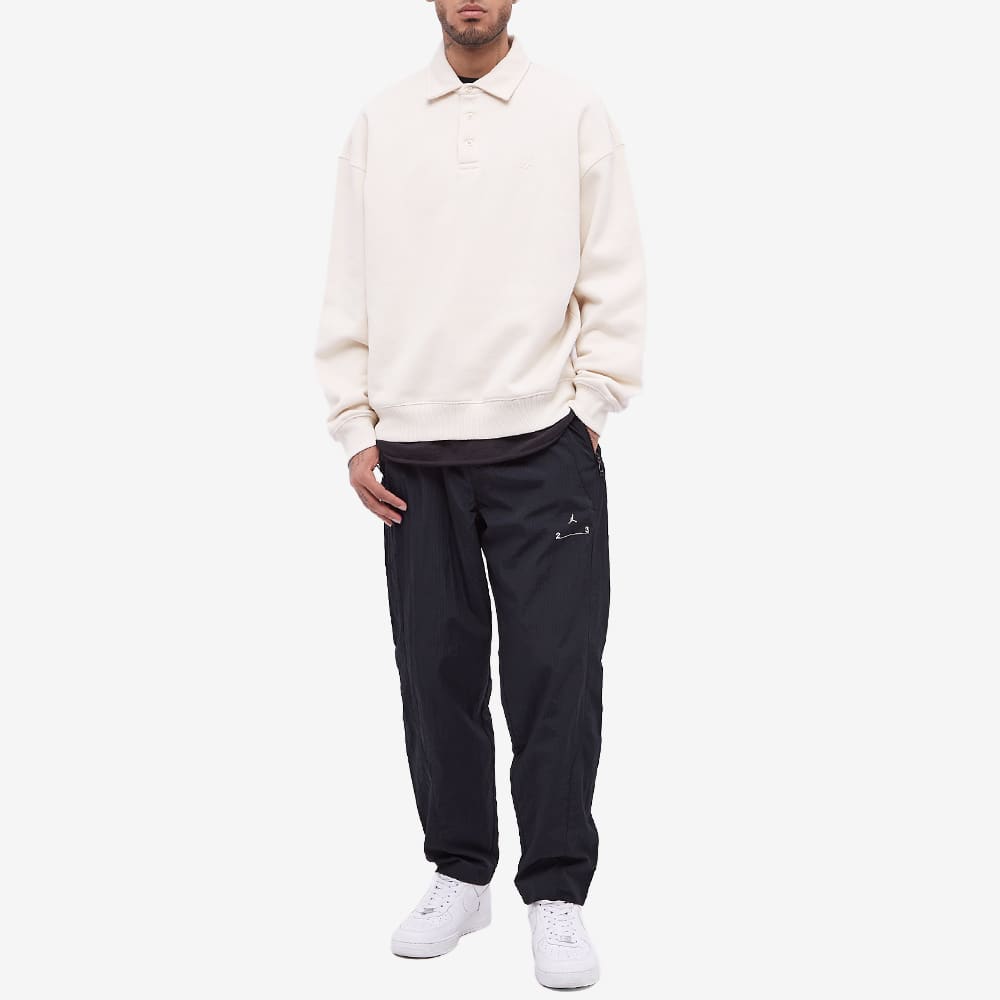 Air Jordan Elastic Waistband Belt Straight Casual Pants/Trousers Men's Black DQ8066-010