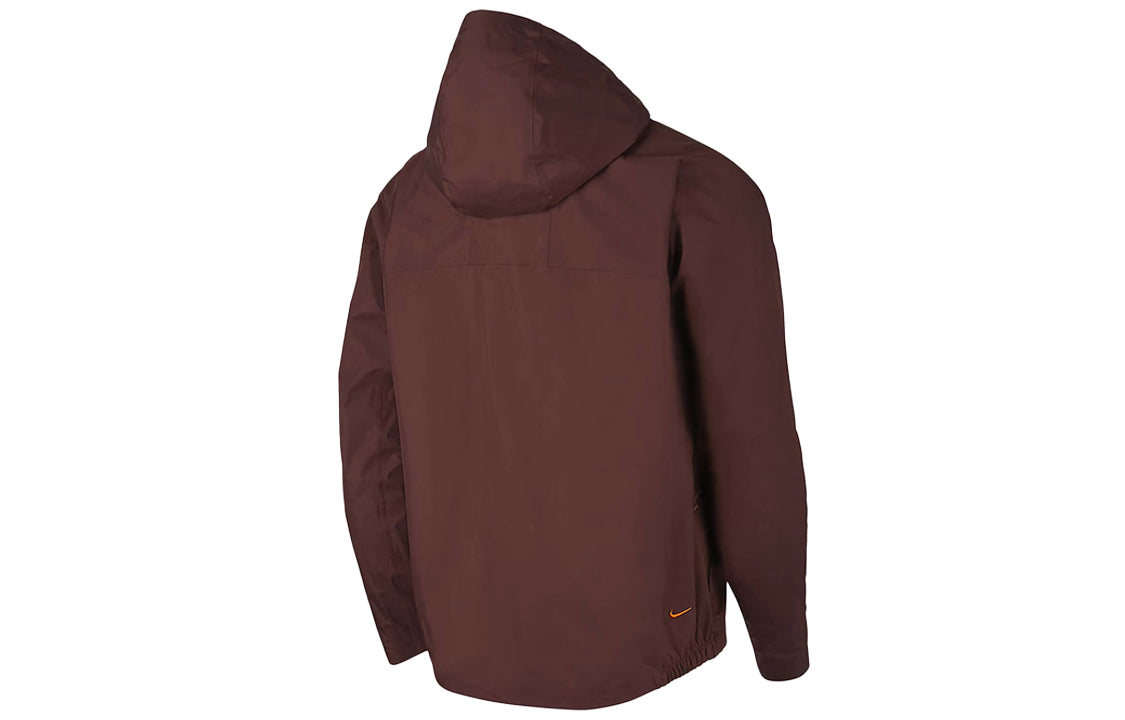 Nike ACG Tuff Nuggets Jacket Zipper hooded Brown CV0637-643