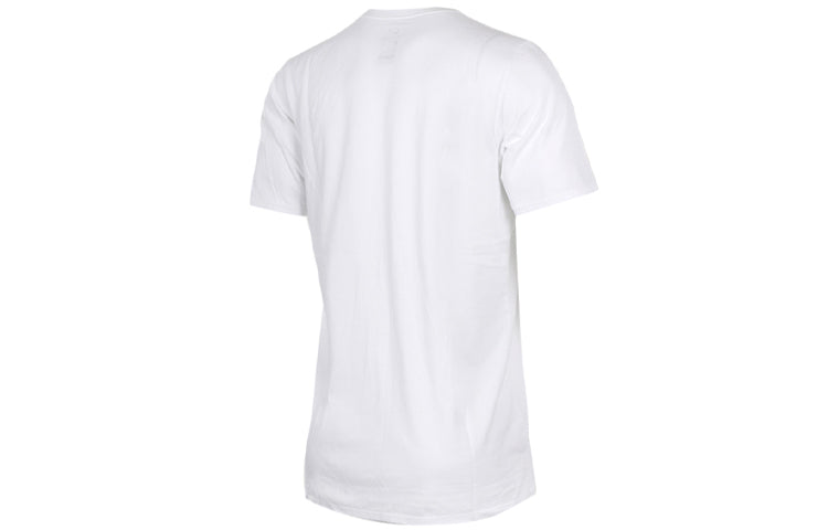 Nike Pattern Printing Casual Sports Round Neck Short Sleeve White 867965-100