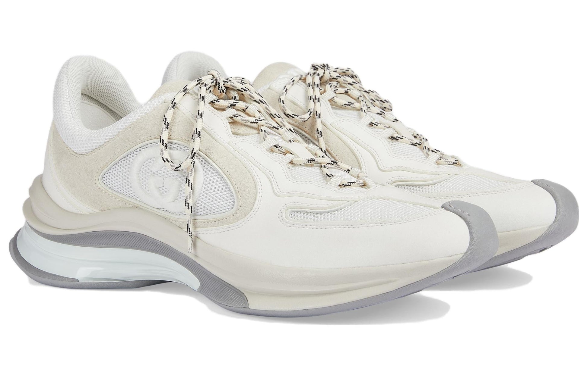 Gucci Run sneaker 'White Suede' 749785-AAB62-9144