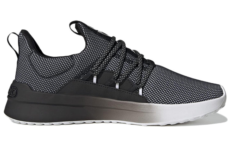 adidas Lite Racer Adapt 4.0 Cloudfoam Lifestyle Slip-On Shoes 'Black White' GX4776