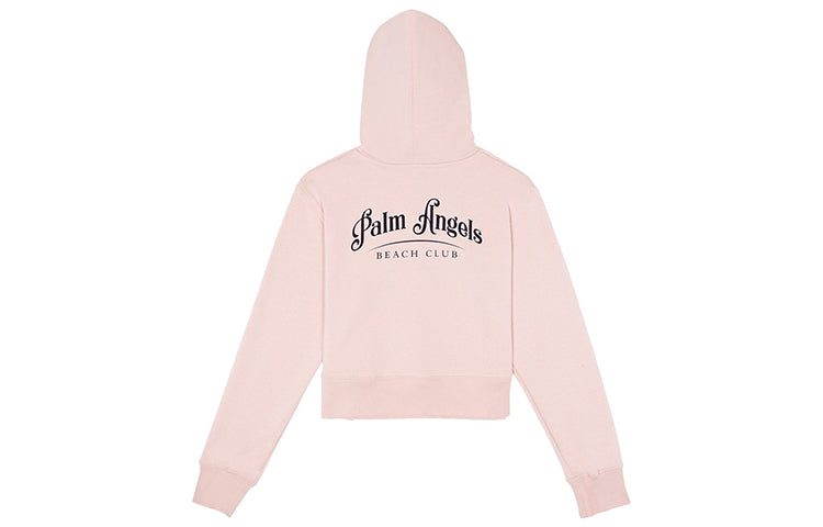PALM ANGELS Beach Logo Jacket Pink Red PWBB022S20FLE0013046