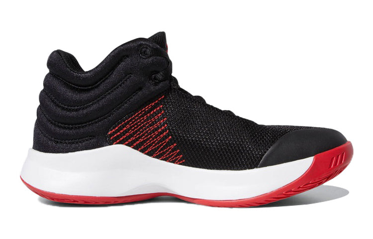 (PS) adidas Pro Spark 2018 K Wide 'Black Scarlet' BB9146