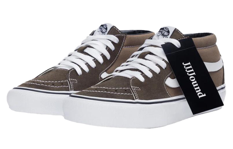 Vans x JJJJound Sk8-Mid Vault LX 'Brown' VN0A7TNH2D7