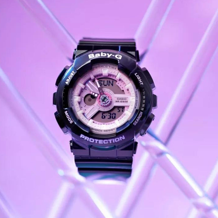 CASIO Baby-G 'Black Pink' BA-110PL-1APR