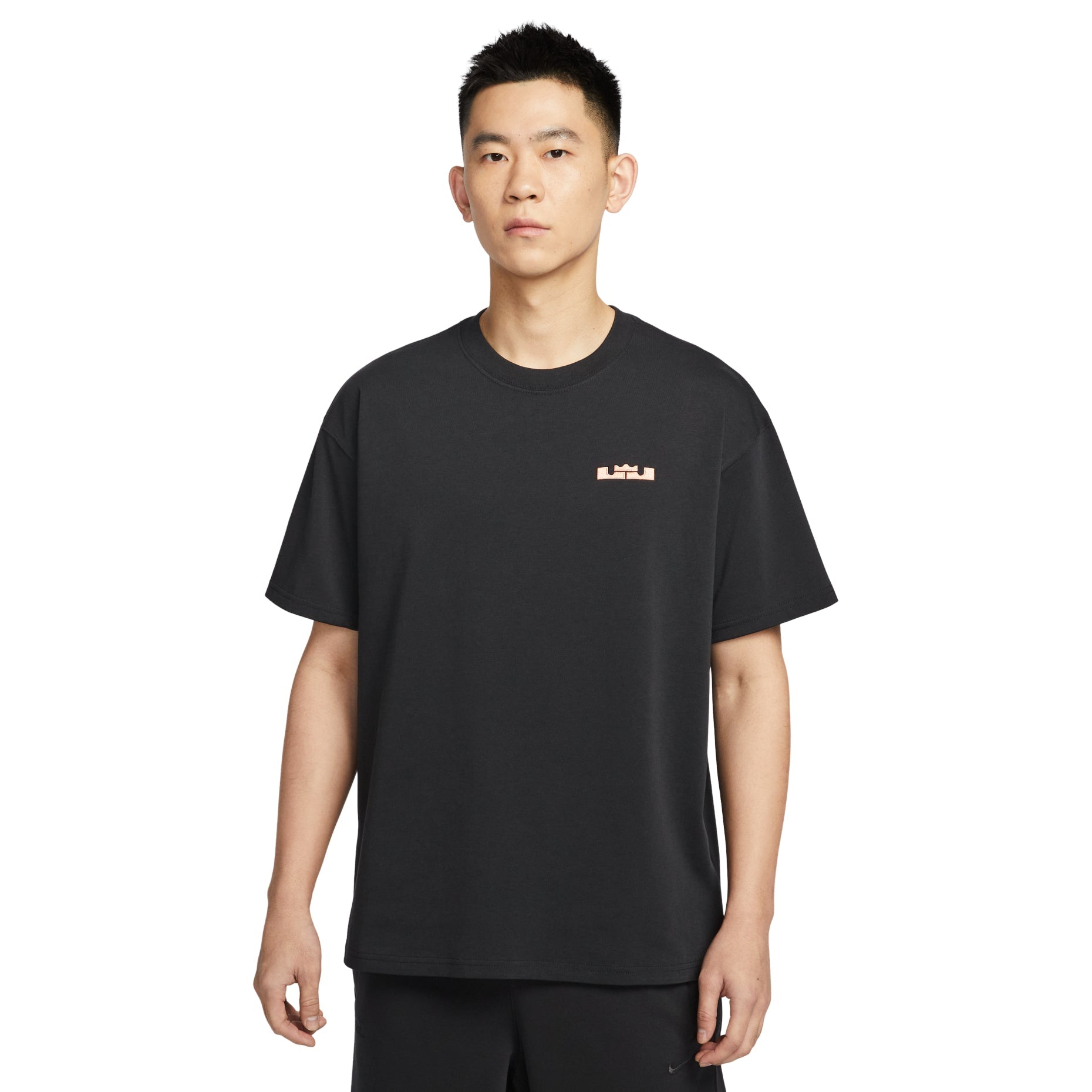 Nike x LebBron Max90 T-Shirt Asia Sizing 'Black' HJ3413-010