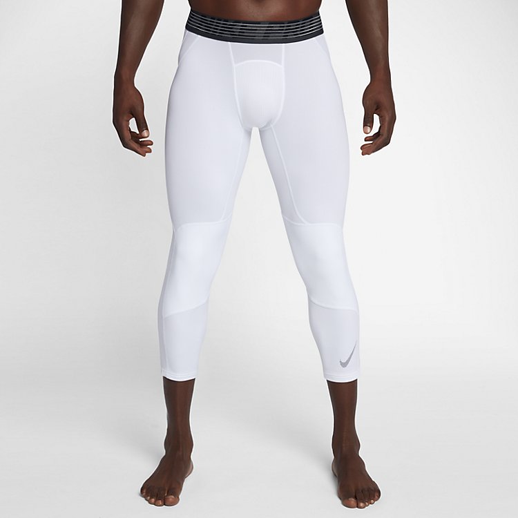 Basketball Pants Men Nike Dry Tight 3QT Bball 880825-100