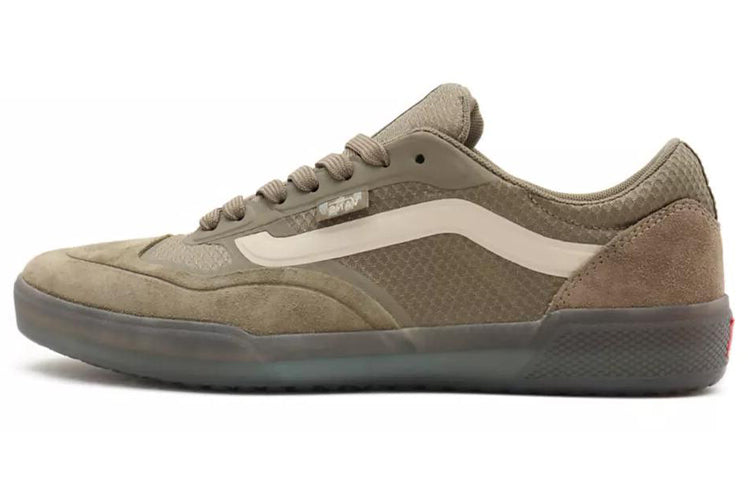 Vans Ave Breathable Wear-Resistant Non-Slip Low Top Casual Skate Shoes Brown Green VN0A5JIB9BD