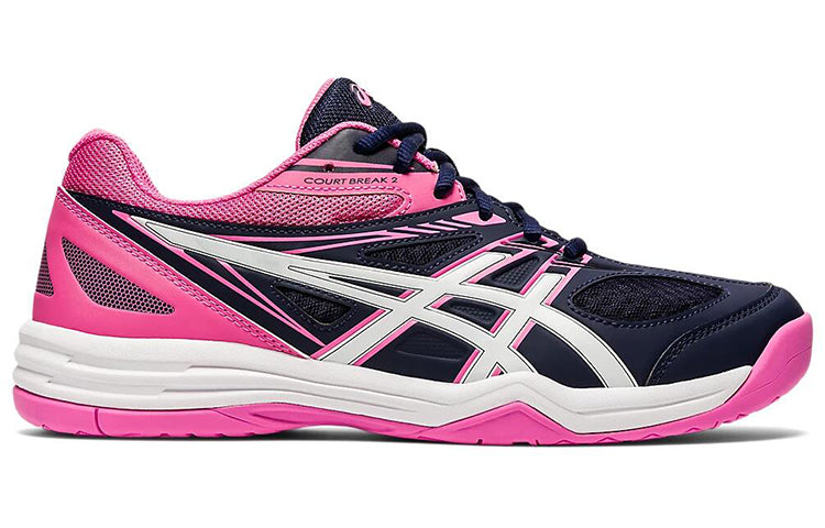 (WMNS) ASICS Court Break 2 Running Shoes Pink/Blue 1073A013-400