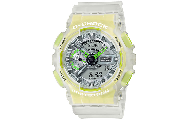 CASIO G-Shock Analog-Digital 'White' GA-110LS-7A&BA-110CR-7A