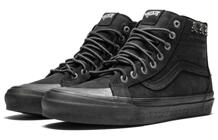 Vans Kith x Mastermind World x SK8-HI Reissue Zip LX 'Black' VN0A46ZFS5K