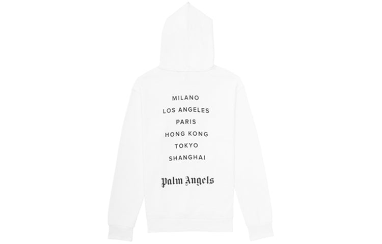 Men's PALM ANGELS Hong Kong Slogan White PMBB003S206360530120