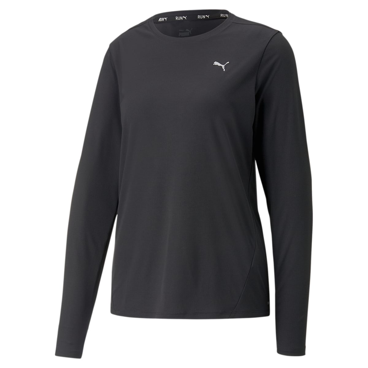 (WMNS) PUMA Run Favorite Long Sleeves T-Shirt 'Black' 523169-01