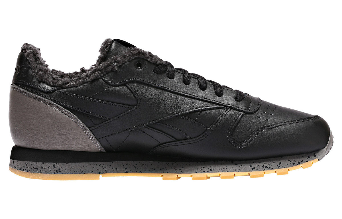 Reebok Classic Leather Low Sherpa SPP 'Black Gray' CN1817