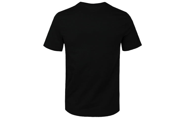 Nike Alphabet Basketball Printing Casual Short Sleeve Black CJ6289-010