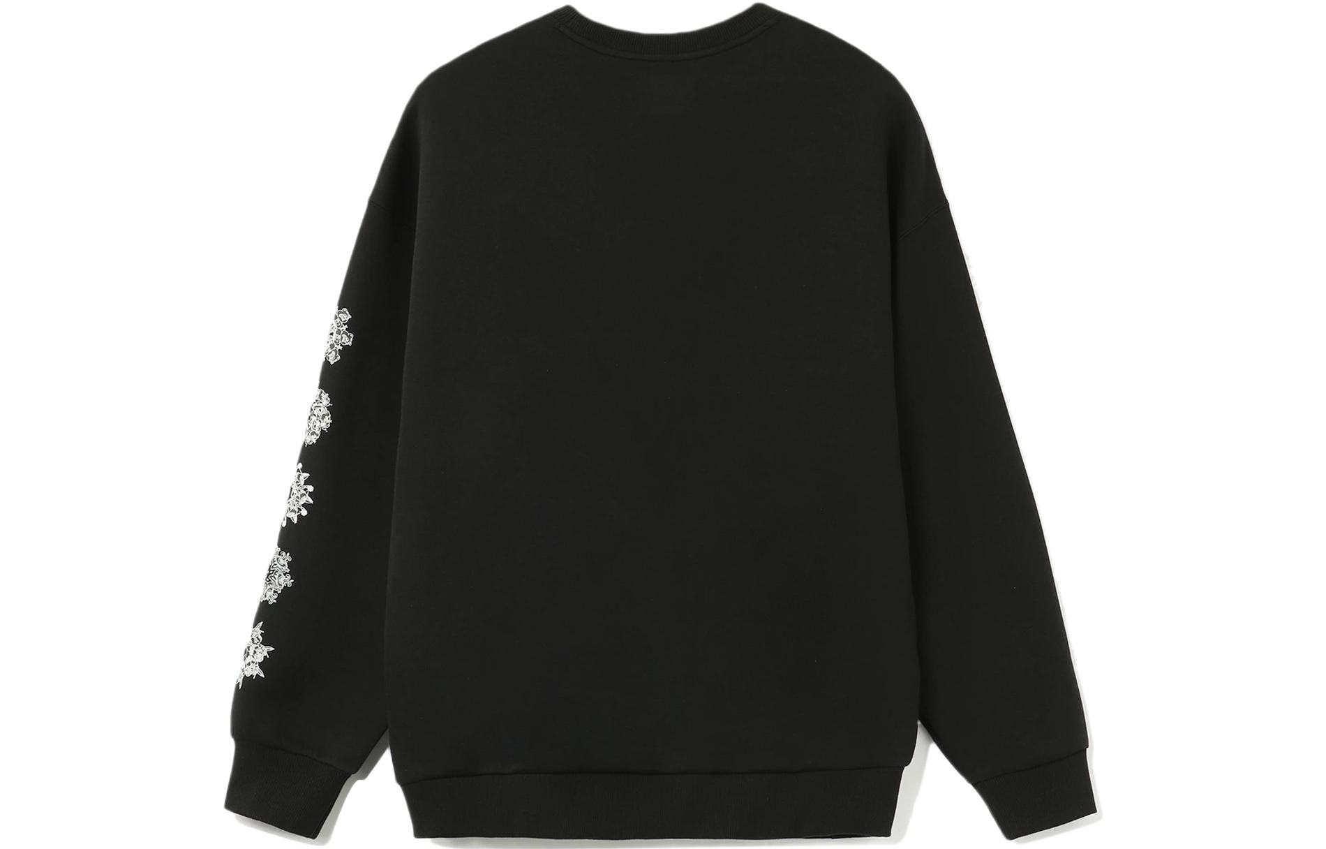 Li-Ning BadFive x Jon Burgerman Logo Basketball Sweatshirt 'Black' AWDR739-1