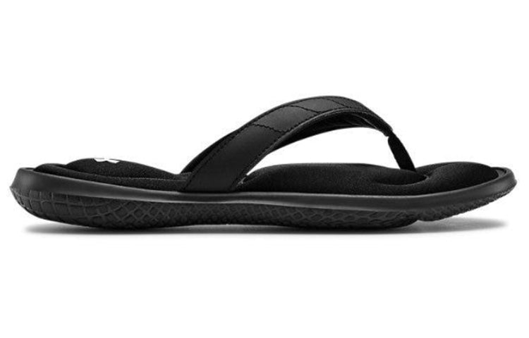 (WMNS) Under Armour Marbella 7 Sandal 'Black White' 3022723-001