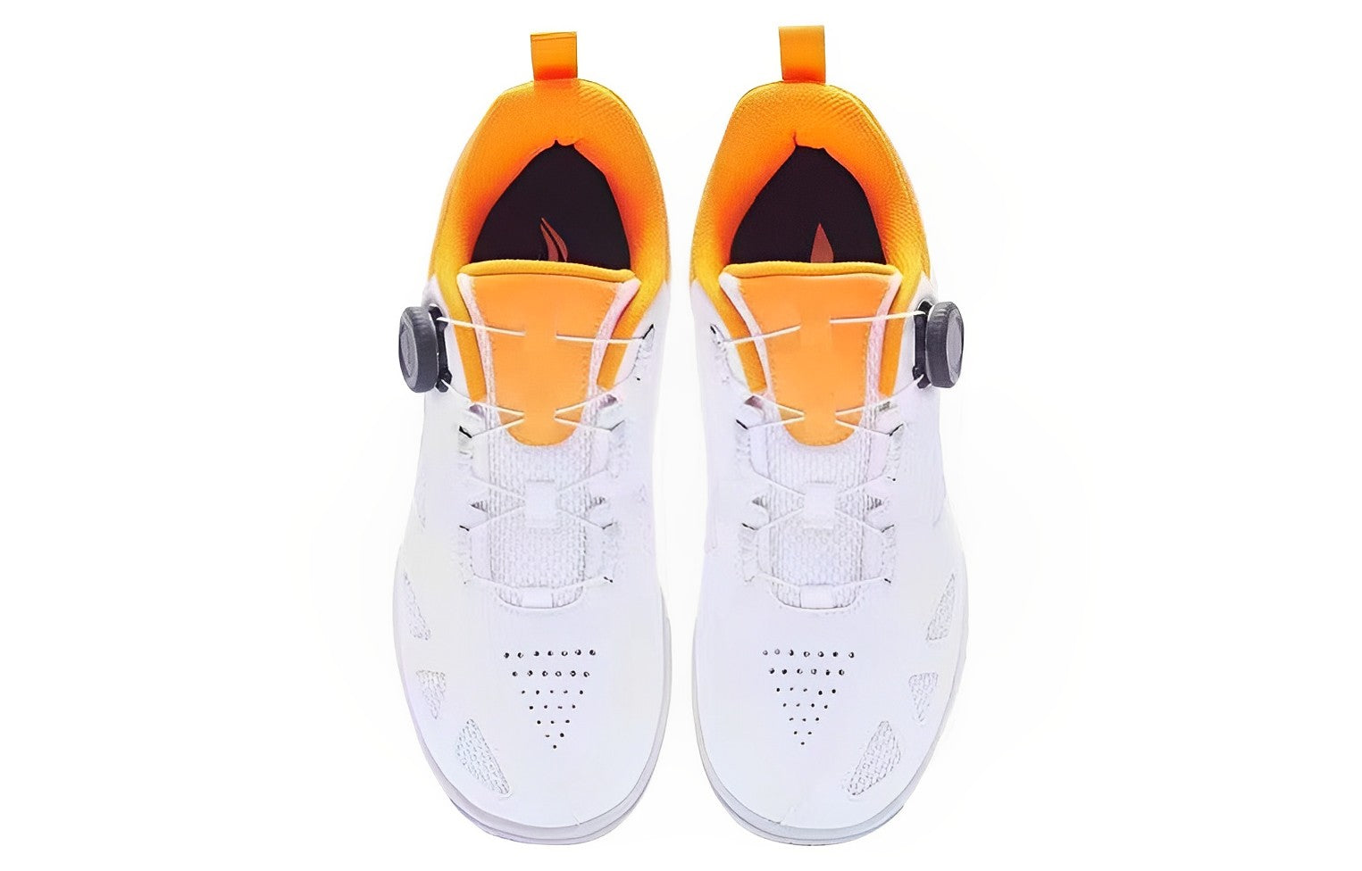 Li-Ning Mage Pro Table Tennis Shoes 'White Orange' APTT001-2