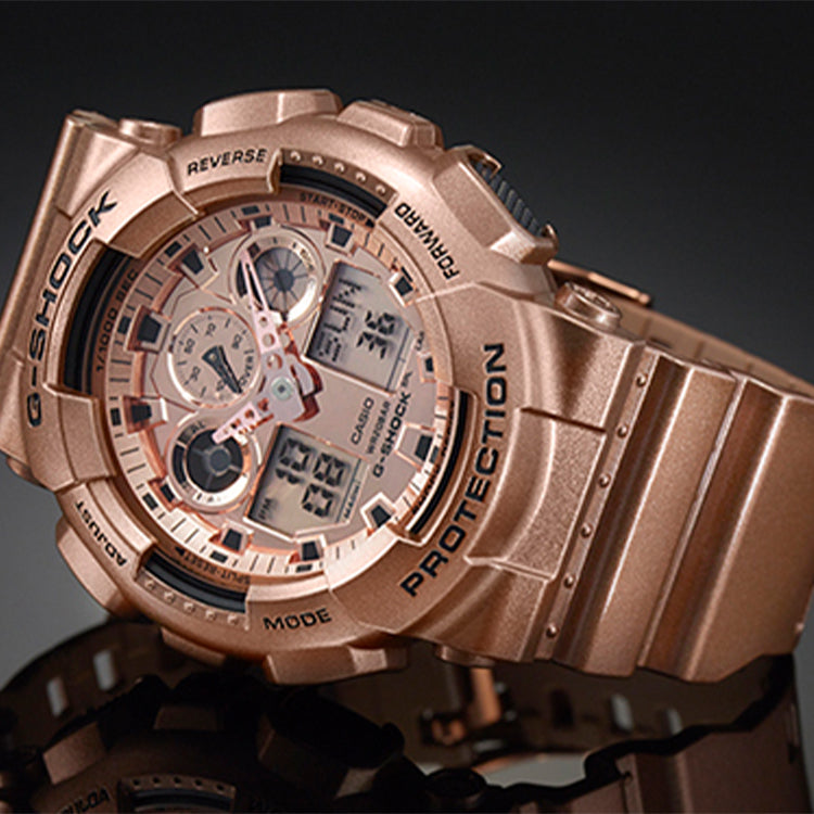 CASIO G-Shock Analog-Digital 'Copper' GA-100GD-9APR