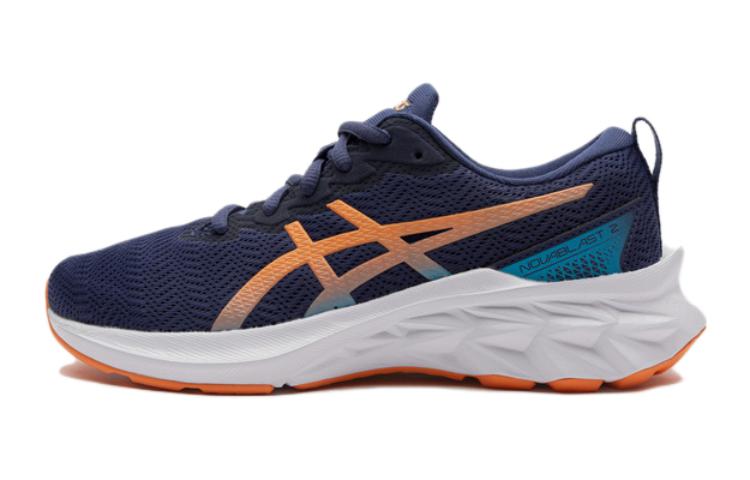 (GS) ASICS Novablast 2 'Navy Orange White' 1014A235-402